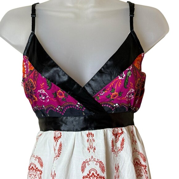 Vtg Wet Seal Y2K Babydoll Top Dress Sz M Festival Whimsigoth - Picture 3 of 12